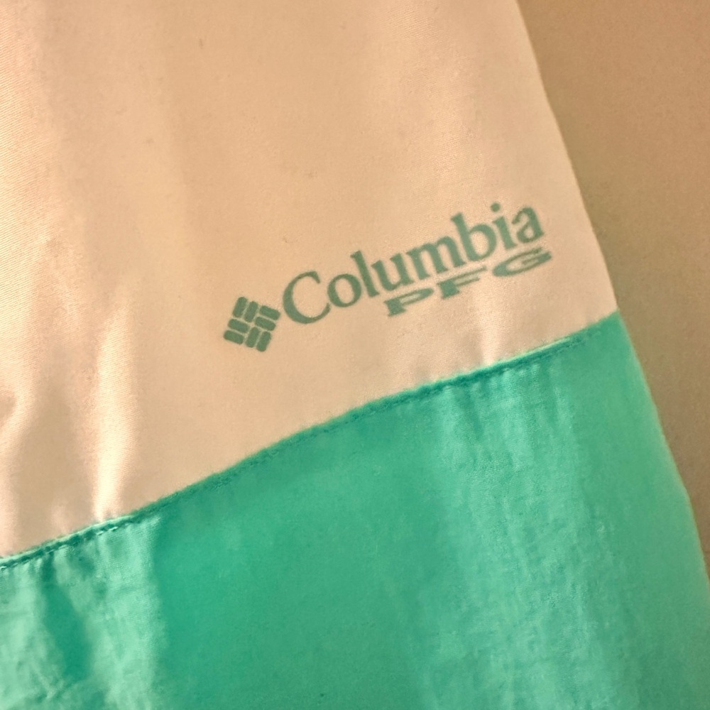 Columbia PFG Color Red Blue White XL Windbreaker Jacket - Picture 4 of 7